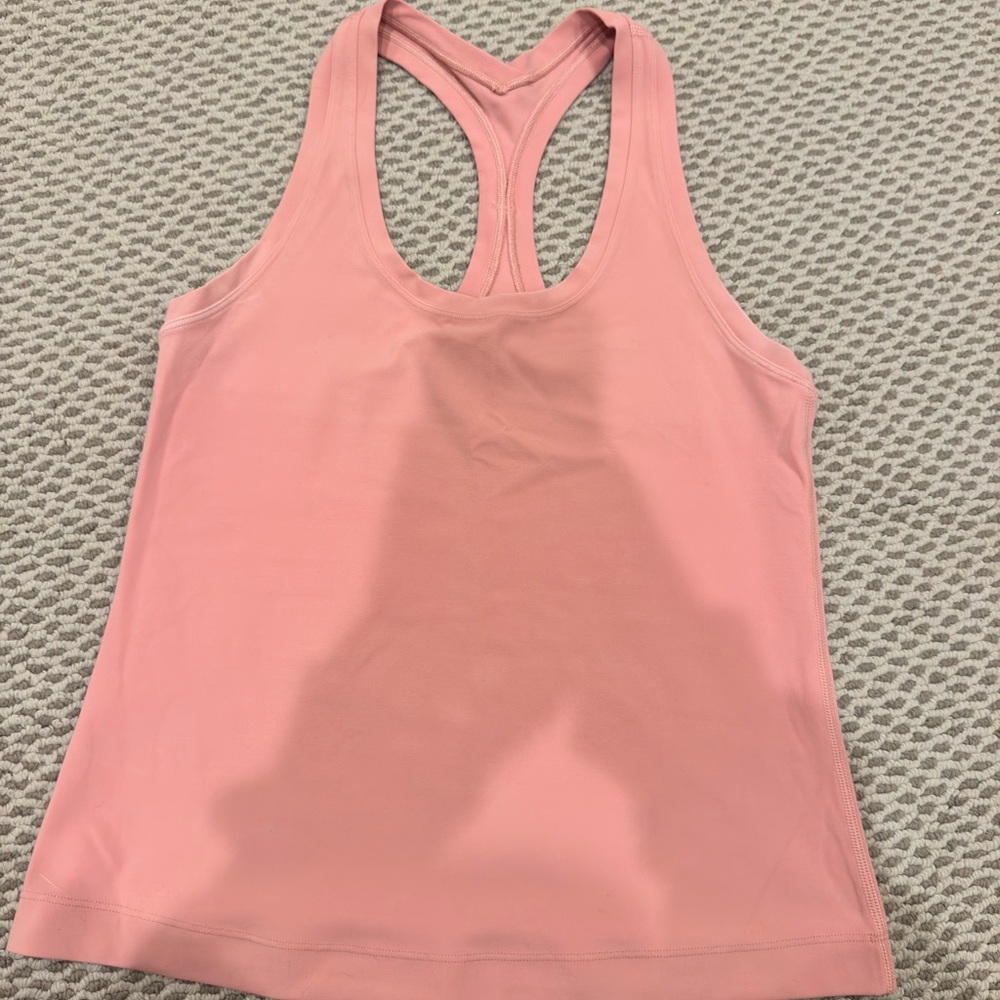 Lululemon Pink Racerback Tank Top